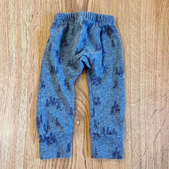 Childhoods Trees On Heather Gray Gusset Pants - Picture 7 of 10